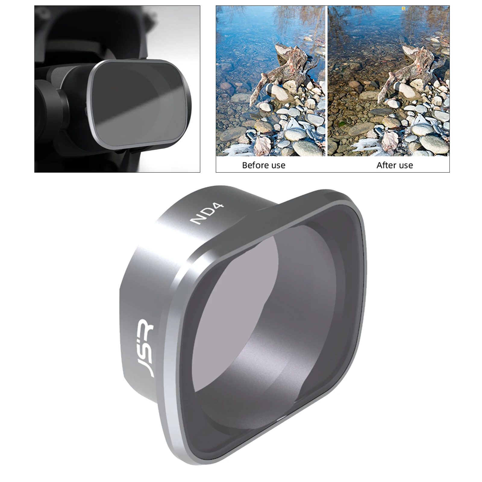 Replacement High Quality CPL/ND Lens Filters Fit for DJI FPV Combo Drone Camera Accessory