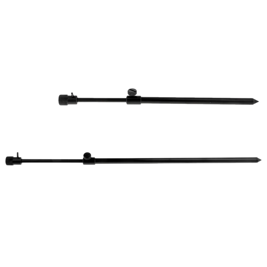 Adjustable Carp Fishing Bank Stick Extending Aluminum Alloy Fishing Bankstick for Bite Alarm, Buzz Bars