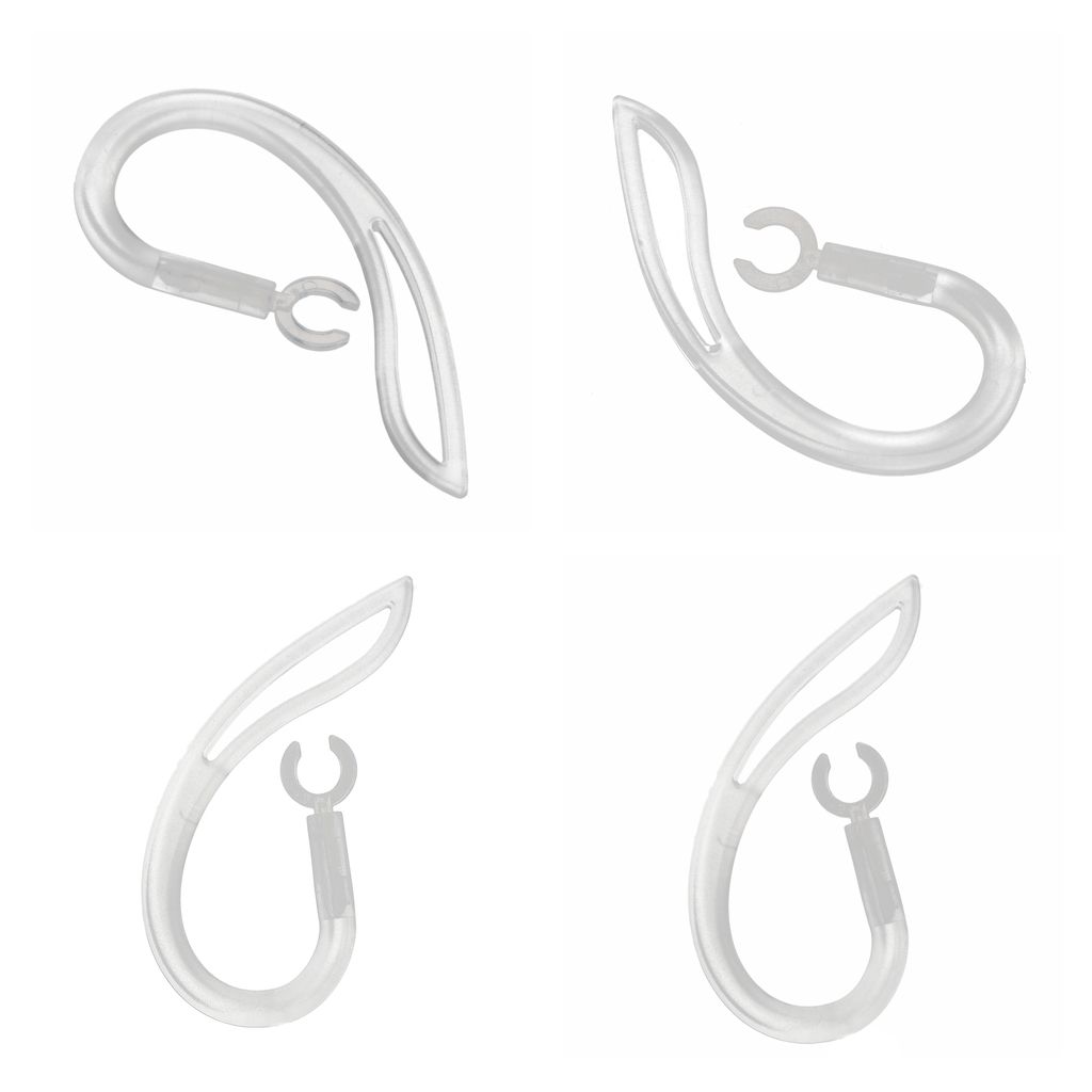 4 pieces Replacement Spare Earhook Ear Hook Earloop For Bluetooth Headset