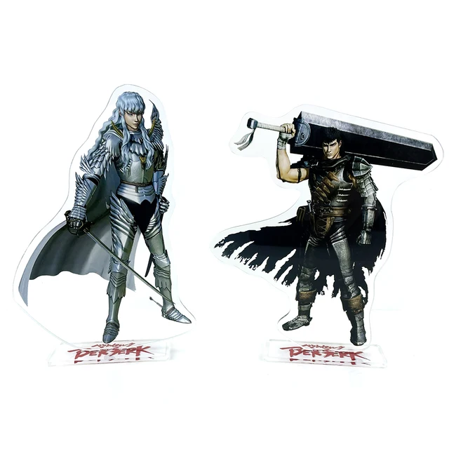 Berserk Anime Figures Griffith Serpico Cosplay Acrylic Stand Model Plate  Holder Cake Topper Birthday Prop Fans Birthday Gifts - AliExpress