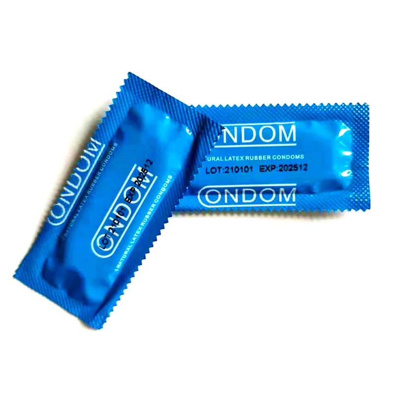 50Pcs Hyaluronic Acid Condom Cock Penis Sleeve Natural Latex Lubrication Ultra Thin Condom Contraception Supplies Adults Sex Toy