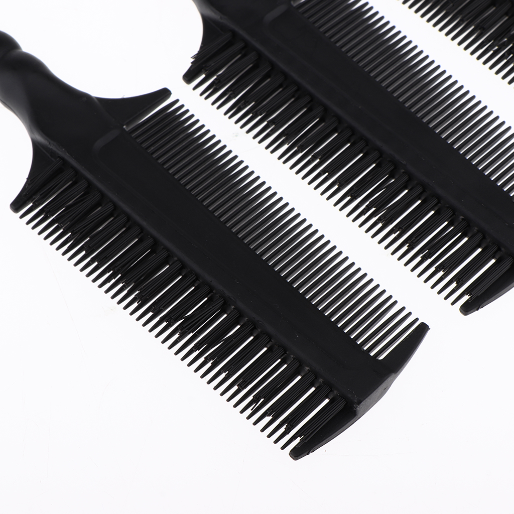 3pcs Fine Tooth Comb Hair Dye Brush Teasing Highlighting Tint Comb Barbers,Application of Hair Dye