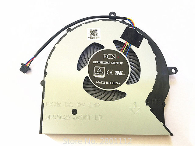 thumbnail image 2 of Replacement CPU & GPU Cooling Fan Set For ASUS ROG Strix GL702VM/VS Series Laptops 2 of 14