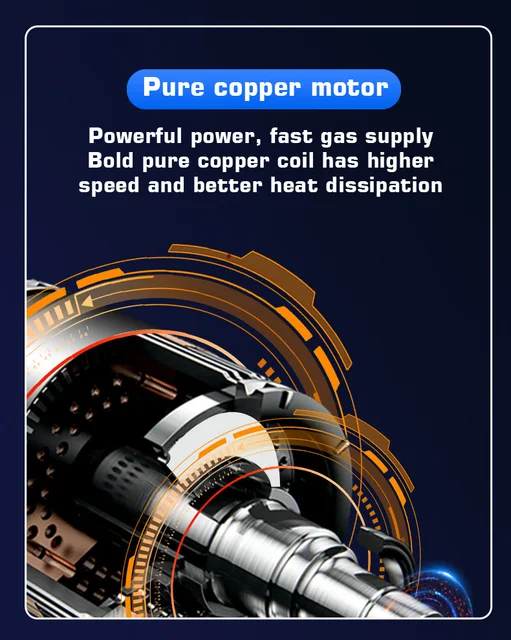 120w Handluft kompressor drahtlos verdrahtete aufblasbare Pumpe tragbare  Luftpumpe Reifen füller digitale Autoreifen-Inflator-Ausrüstung