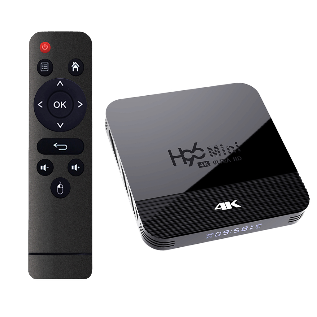 TV Box Android 9.0 H96 Mini H8 RK3228A 2.4G/5G WIFI Set Top Box 2+16GB US