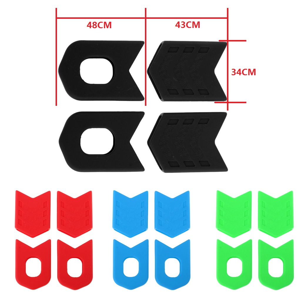 Bicycle Cranksets Protectors Crank Boots Protector- Quick Mounting, Wear-resisting