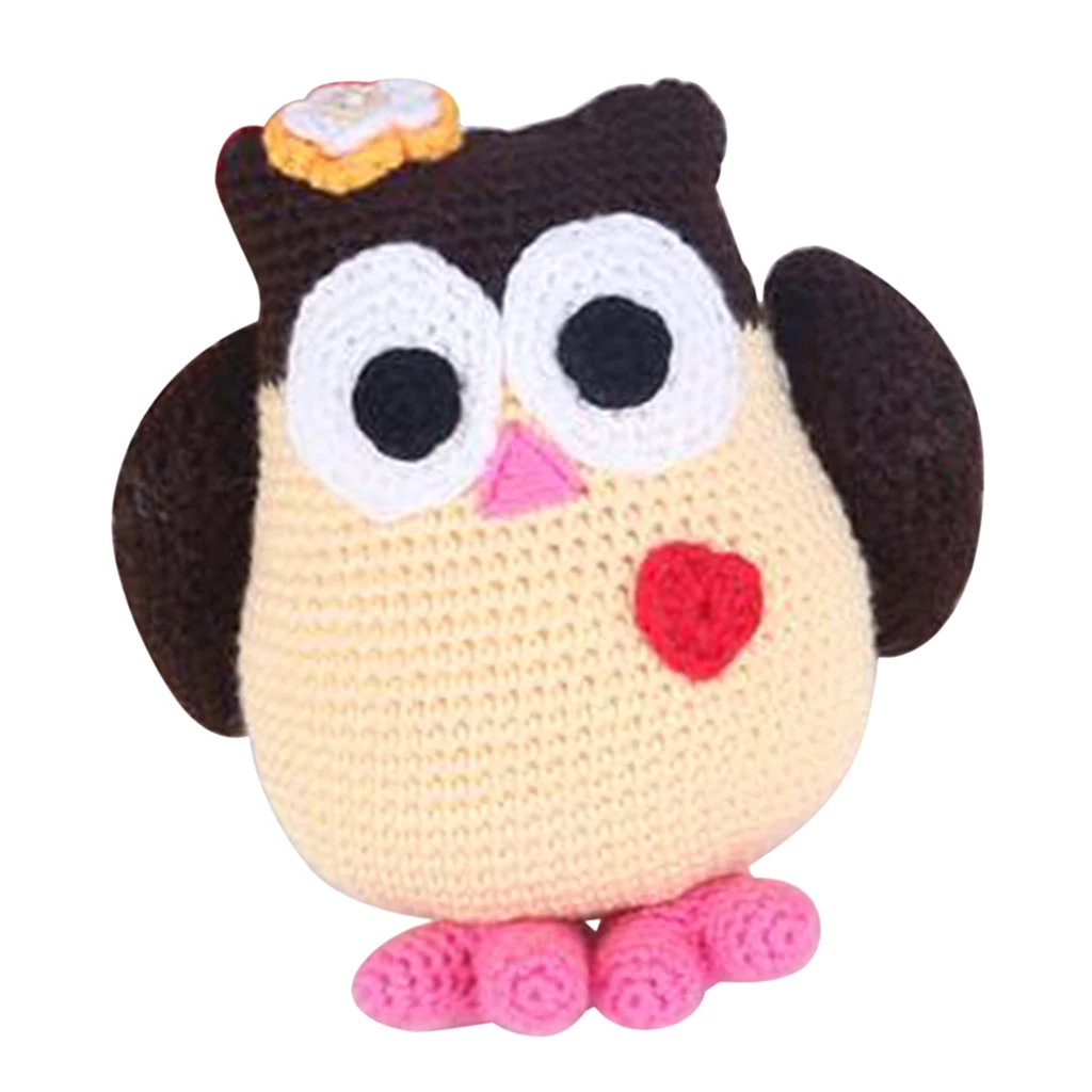 Amigurumi Crochet Kit for Making An Animal Figure- Owl Doll, DIY