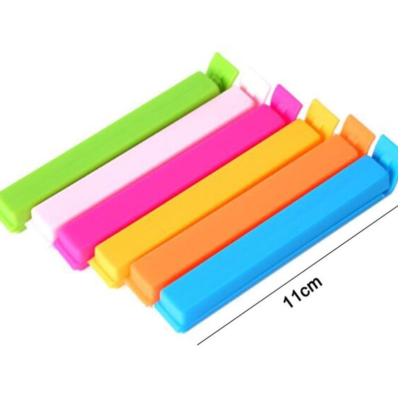 Description Picture 5 of item20Pcs/10Pcs Portable New Kitchen Storage Food Snack Seal Sealing Bag Clips Sealer Clamp Plastic Tool Kitchen Accessories