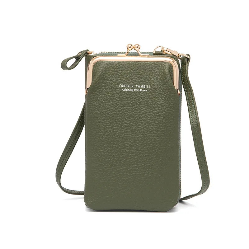 女性用ハンドバッグ2021,携帯電話の財布,ライチ柄の大容量,小さな正方形のショルダーバッグ,女性用バッグ|Wallets| - AliExpress