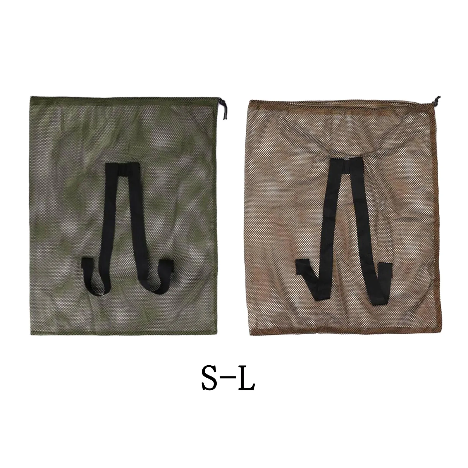 Hunting Adjustable Shoulder Straps Mesh Decoy Bags for Duck Goose Decoy Polyester Poratble Bait Bag Carrying