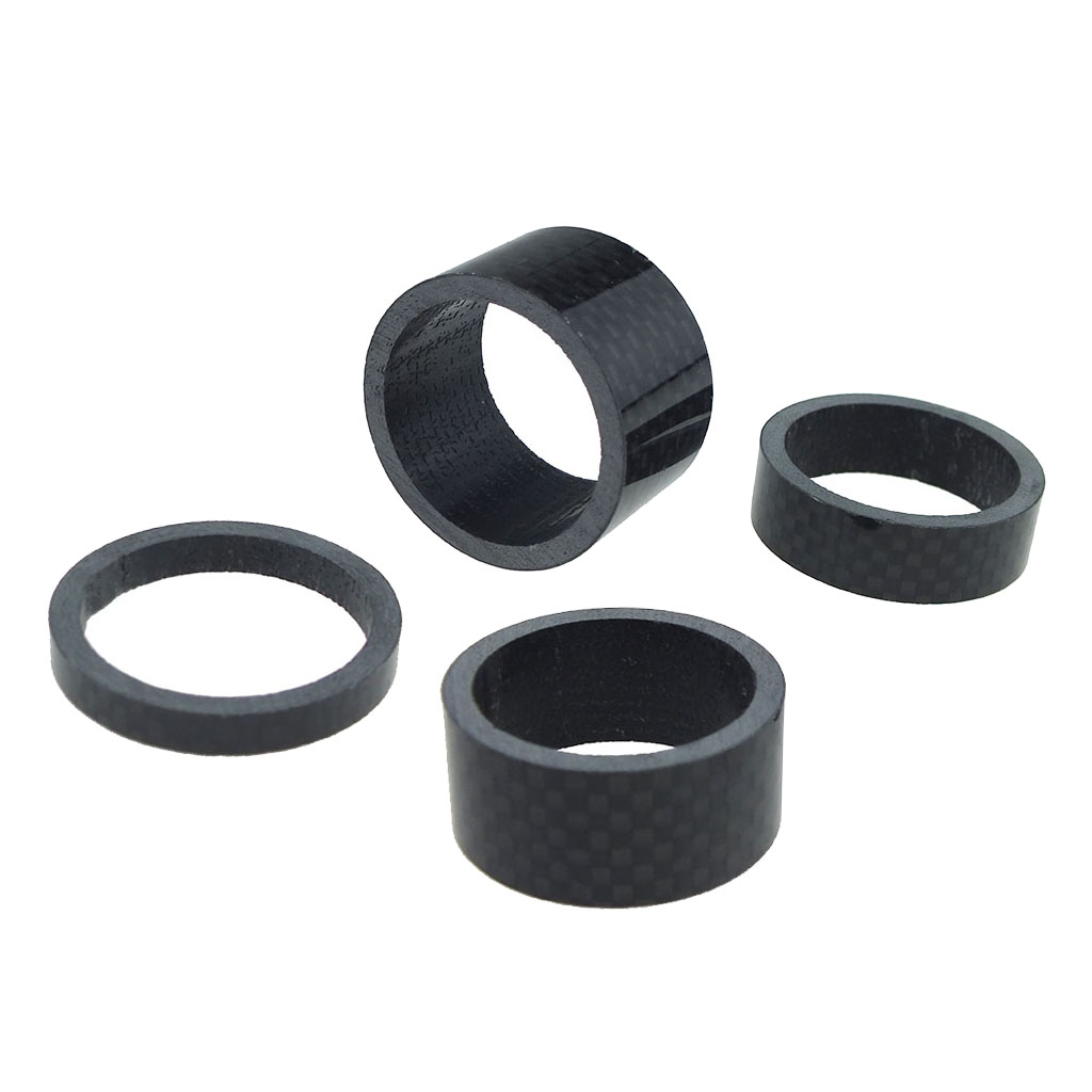 4x Alloy Bicycle Headset Spacer Front Fork Head Parts Washer Height Adjuster