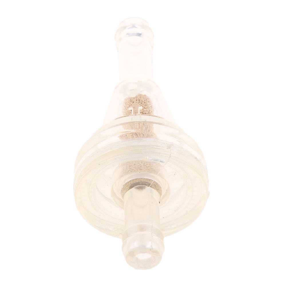 Plastic Universal Motorcycle Petrol Inline Fuel Filter Engine Cleaning Parts