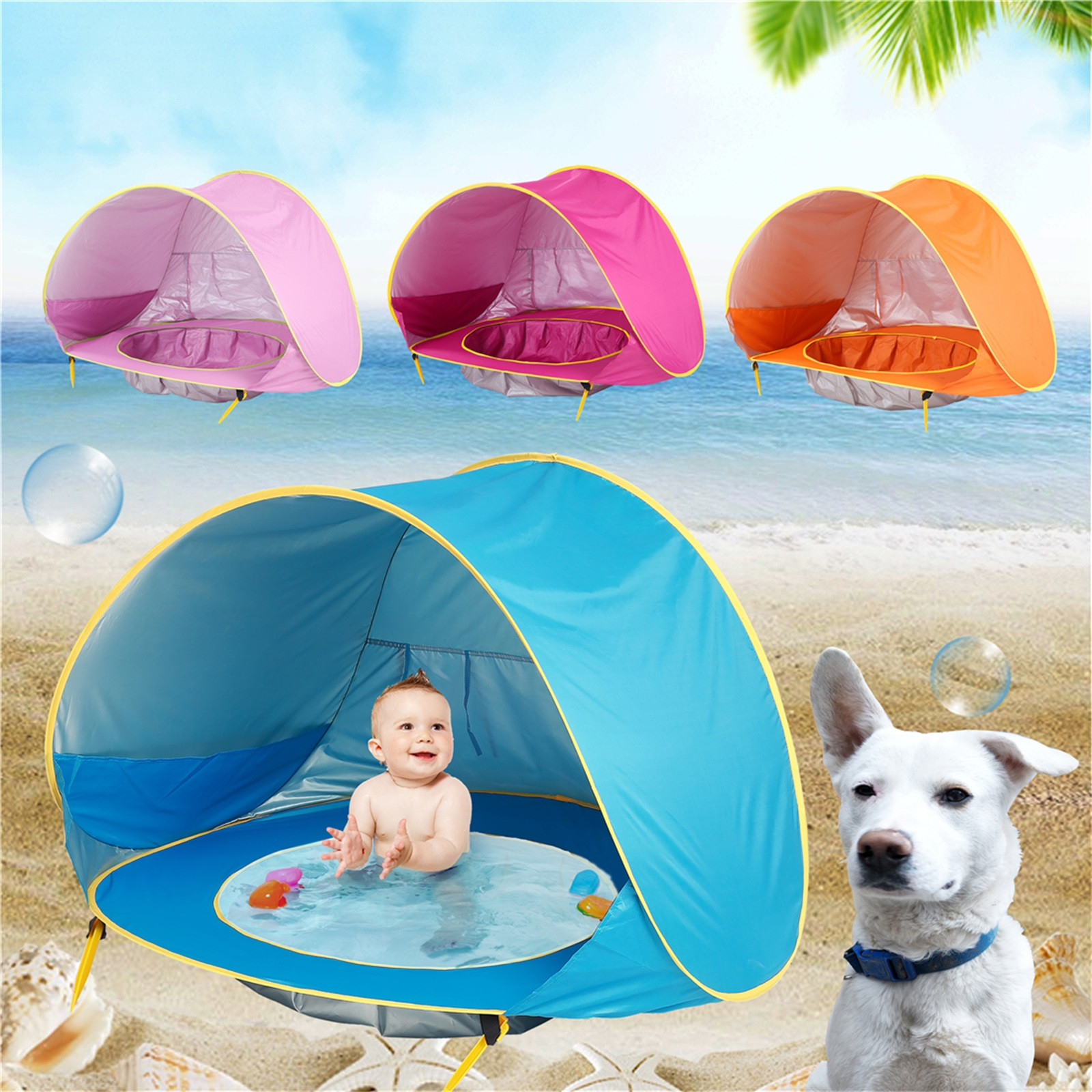 2021 Summer Baby Beach Tent Kids 