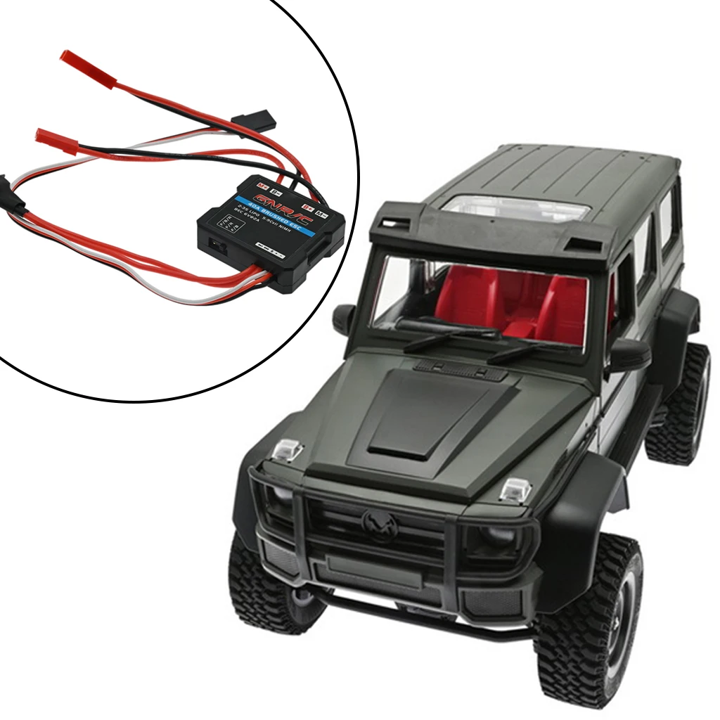 RC Car Speed Controller Brush 40A ESC for WPL B14 B14K B16 B24K B36K MN86K MN86 MN90 RC Car Pickup Truck Accessory