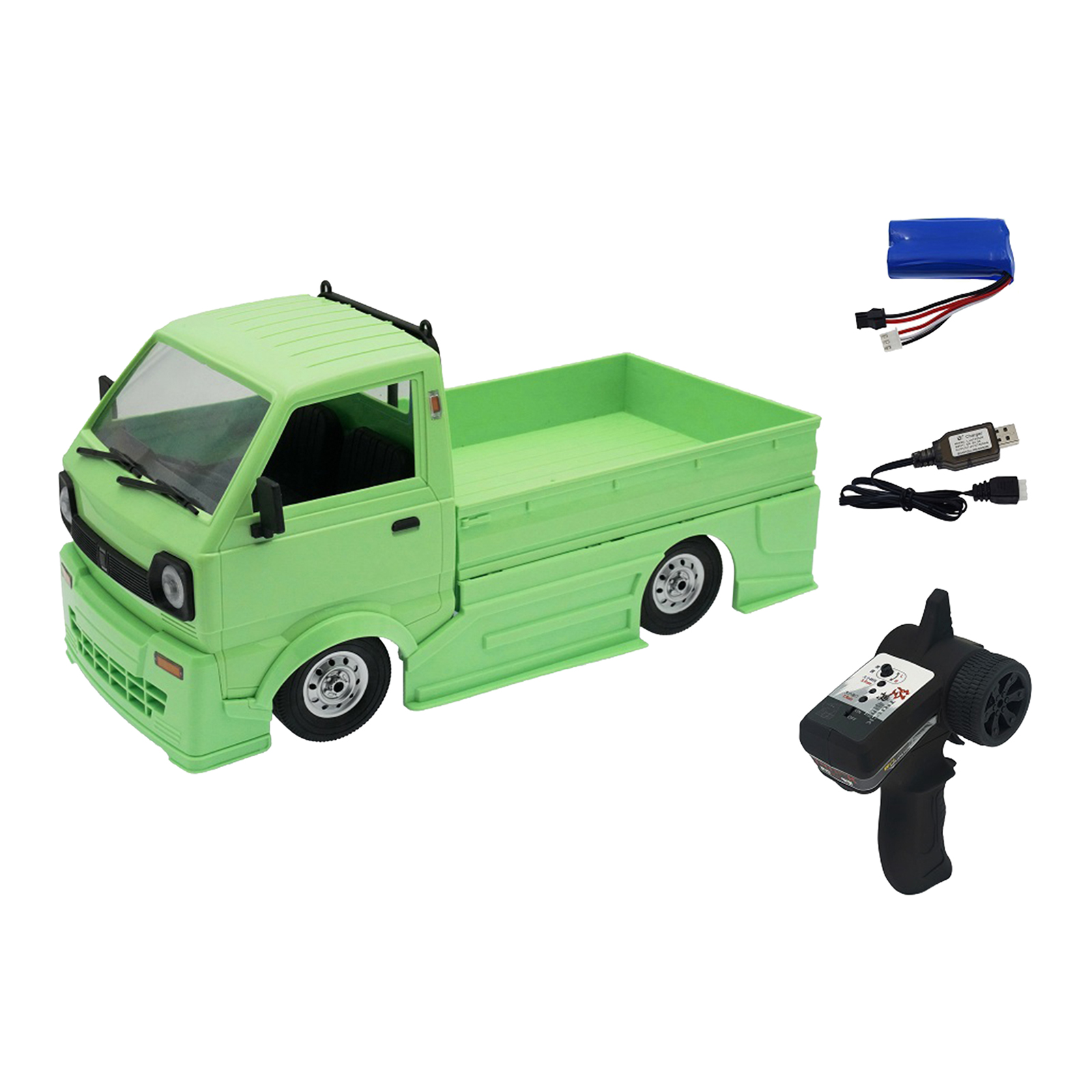 WPL D12 1:10 2WD RC Car Simulation  RC Car Trunk Toys For Kids Toys