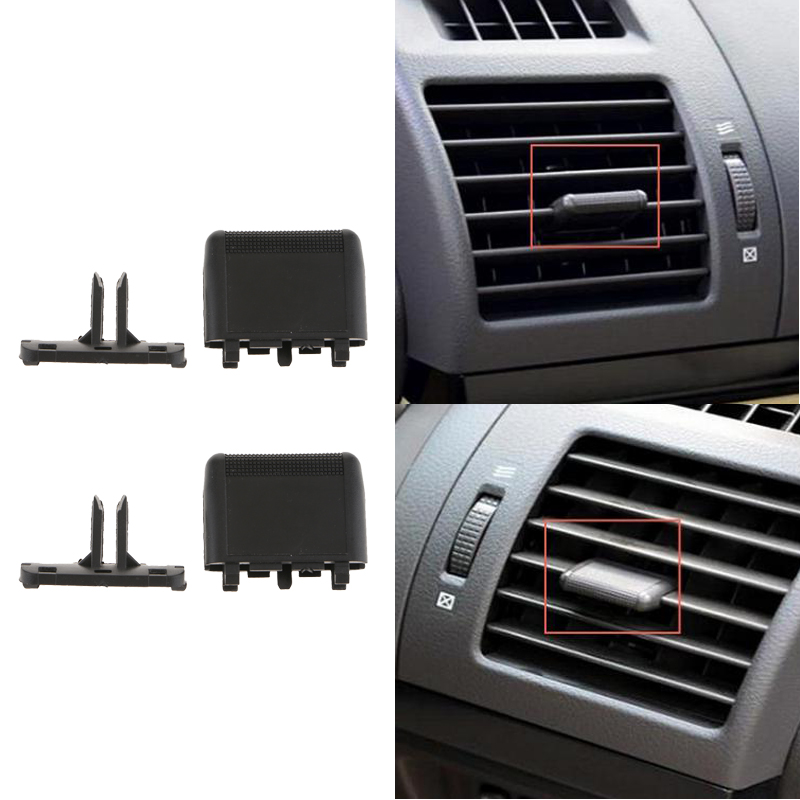 2x Car Dash A/C   Louvre Slice Air Conditioning Leaf For Toyota 10-17