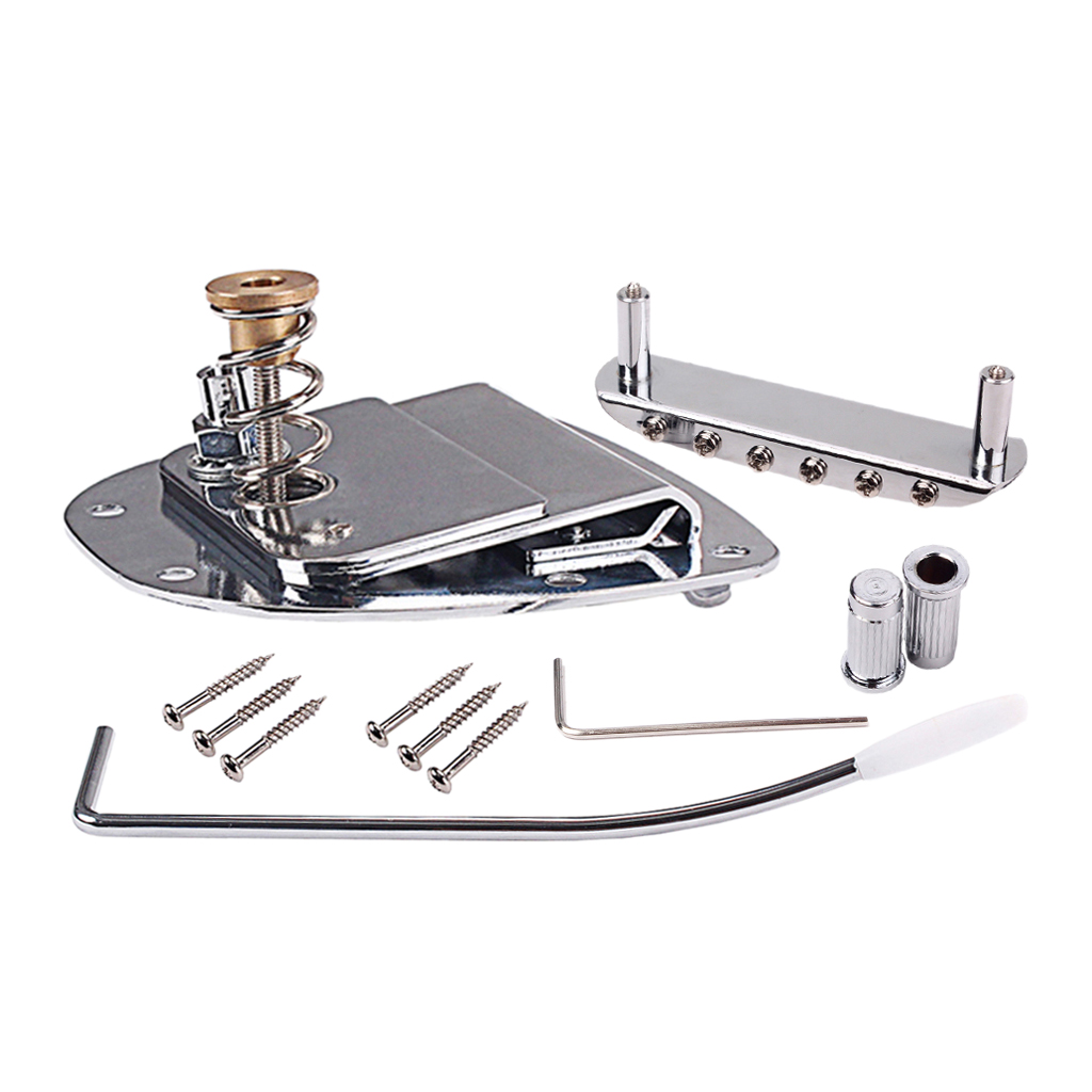 Guitar Tremolo Bridge Tailpiece w/Whammy Bar Set for  Guitar