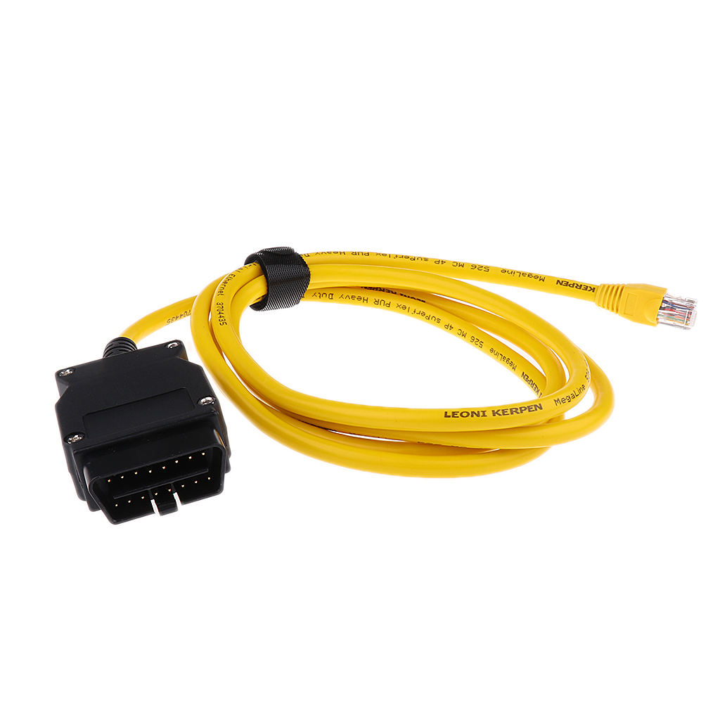 23.4 V50.3 Data Cable ENET Ethernet to OBD Interface E-SYS ICOM Code for BMW