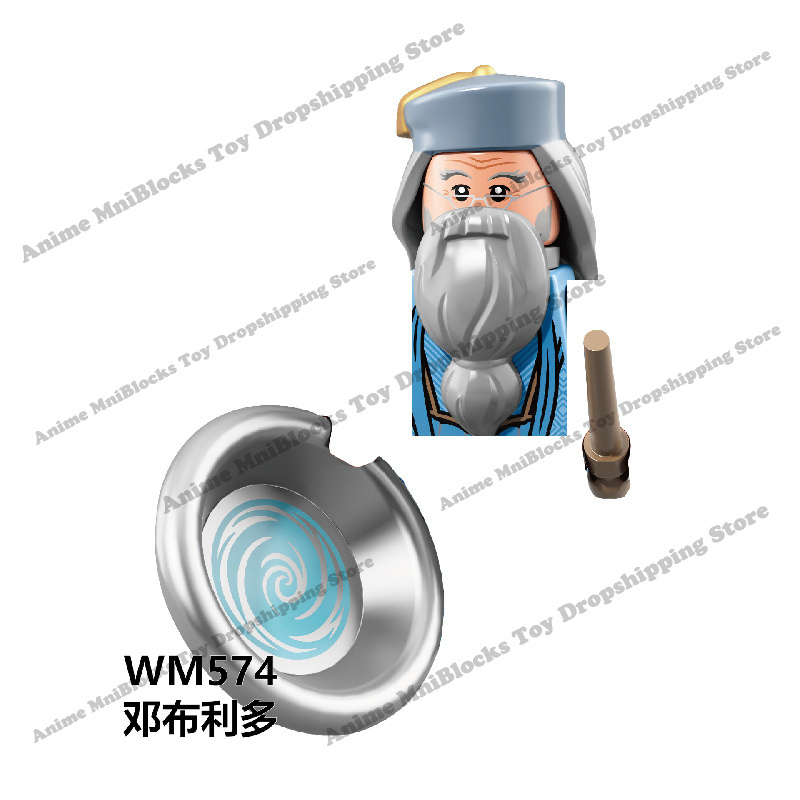 WM6040 WM6041 WM6059 Movies plastic Harried mini bricks action figure building blocks Assembly Toys for children birthday gifts