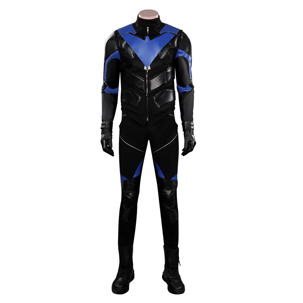 Gotham Knights Nightwing Cosplay Costume Outfits Halloween Carnival Suit