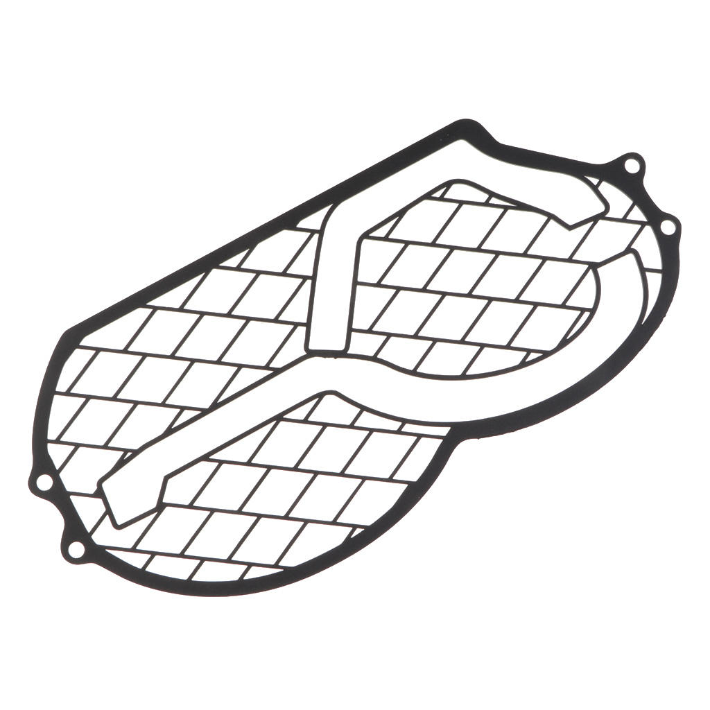 Motorcycle Iron Head - light Grill Guard Cover Protector for BMW R1200GS 05-12 , 290x140mm