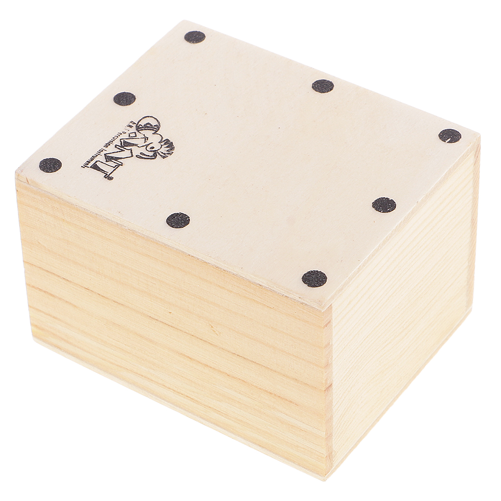 Small Cajon Wood Drum Carring Sand Shaker Mini Hand Percussion Instrument Band Accompaniment Parts