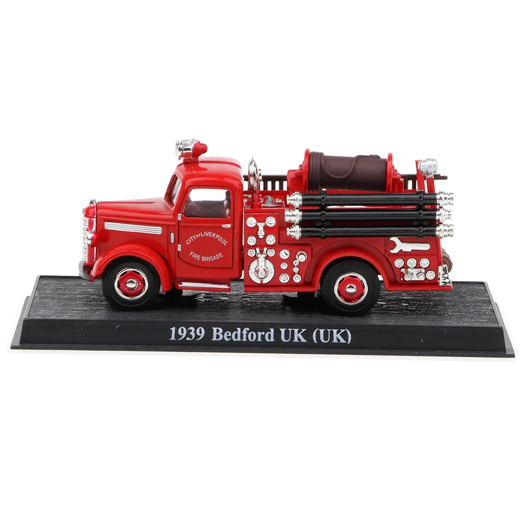 1/43 fire engines UK  Bedford 1932 cars FIRE BRIGADE Model 