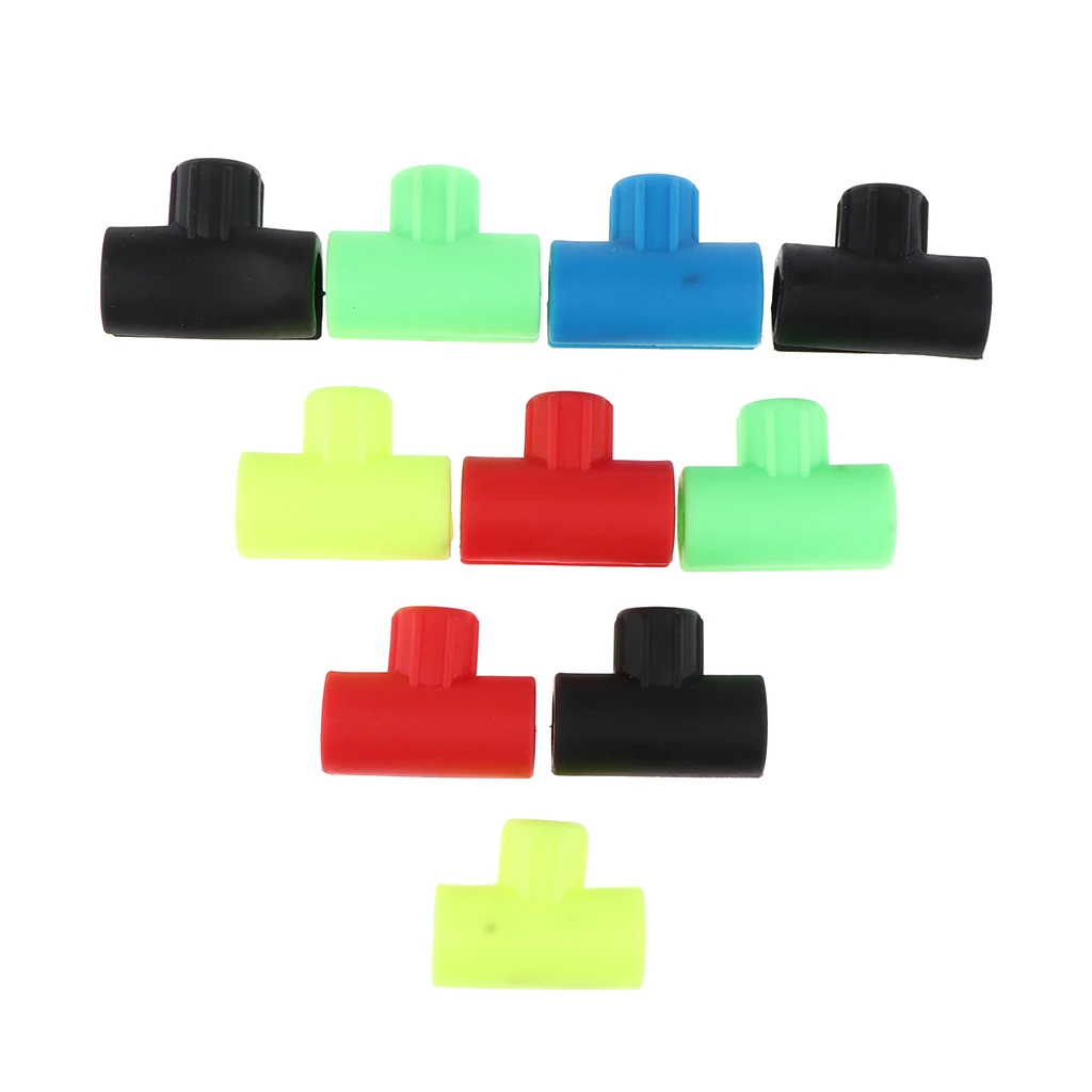 10pcs Fishing Line Spool Connectors Terminal Tackle for Line Spool and Rod