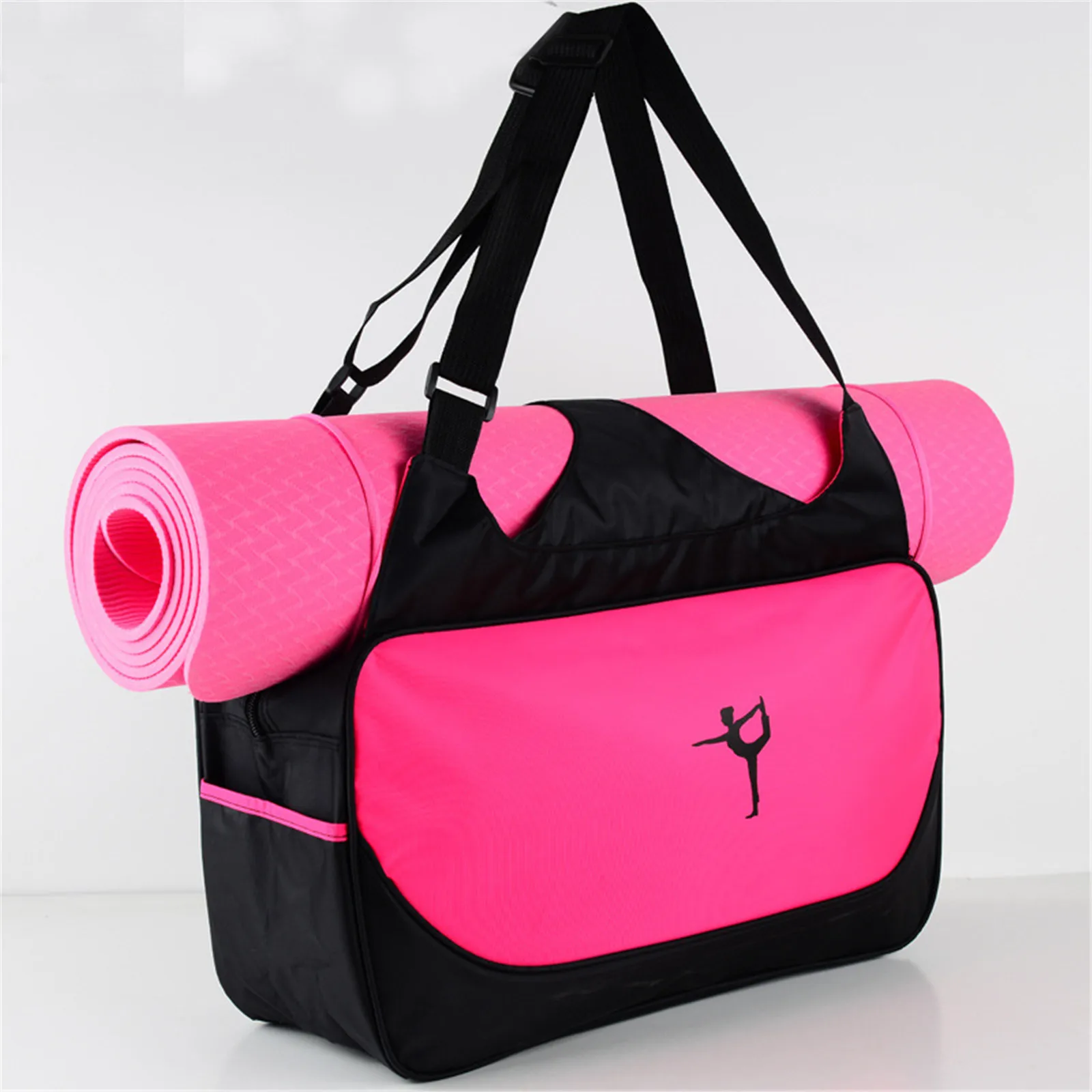 Women Large Capacity Gym Bag Waterproof Swimming Yoga Sports Bags ...