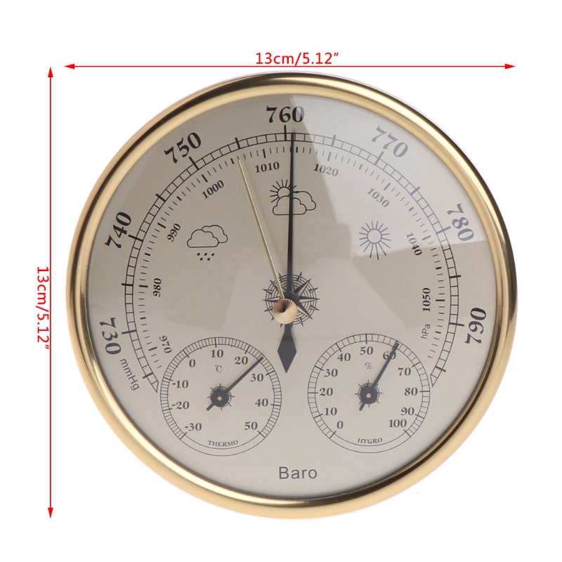 com medição de temperatura e umidade, pressão barométrica