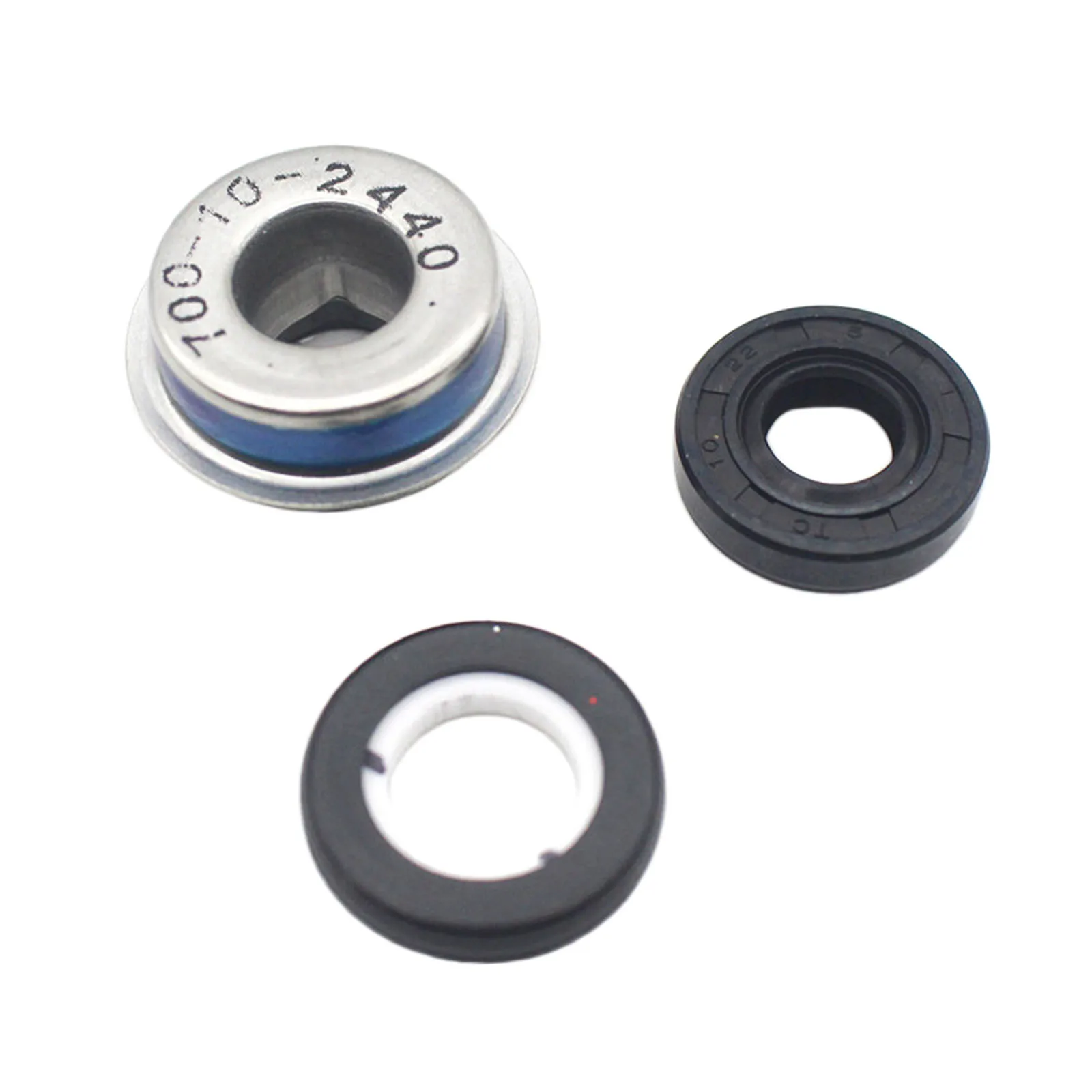 3Pieces Water Pump Seal Set Replaces for Suzuki GSXR400 GK76A 1990-1995