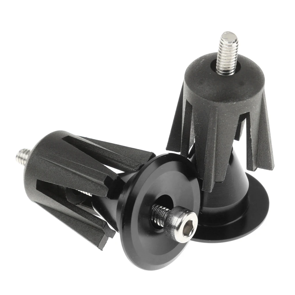 Alloy Premium Screw-in Handlebar End Plugs Endplug Grip Road Cycling Cap