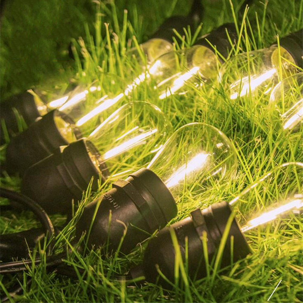 Conduziu a Luz da Corda Conduziu a Lâmpada da Festa de Aniversário ao ar Livre para o Jardim do Pátio Luzes de Casamento do Feriado Casa Classe Comercial 7 - 10m Hhs Ip65 6 lâmpada da festa de aniversário ao ar