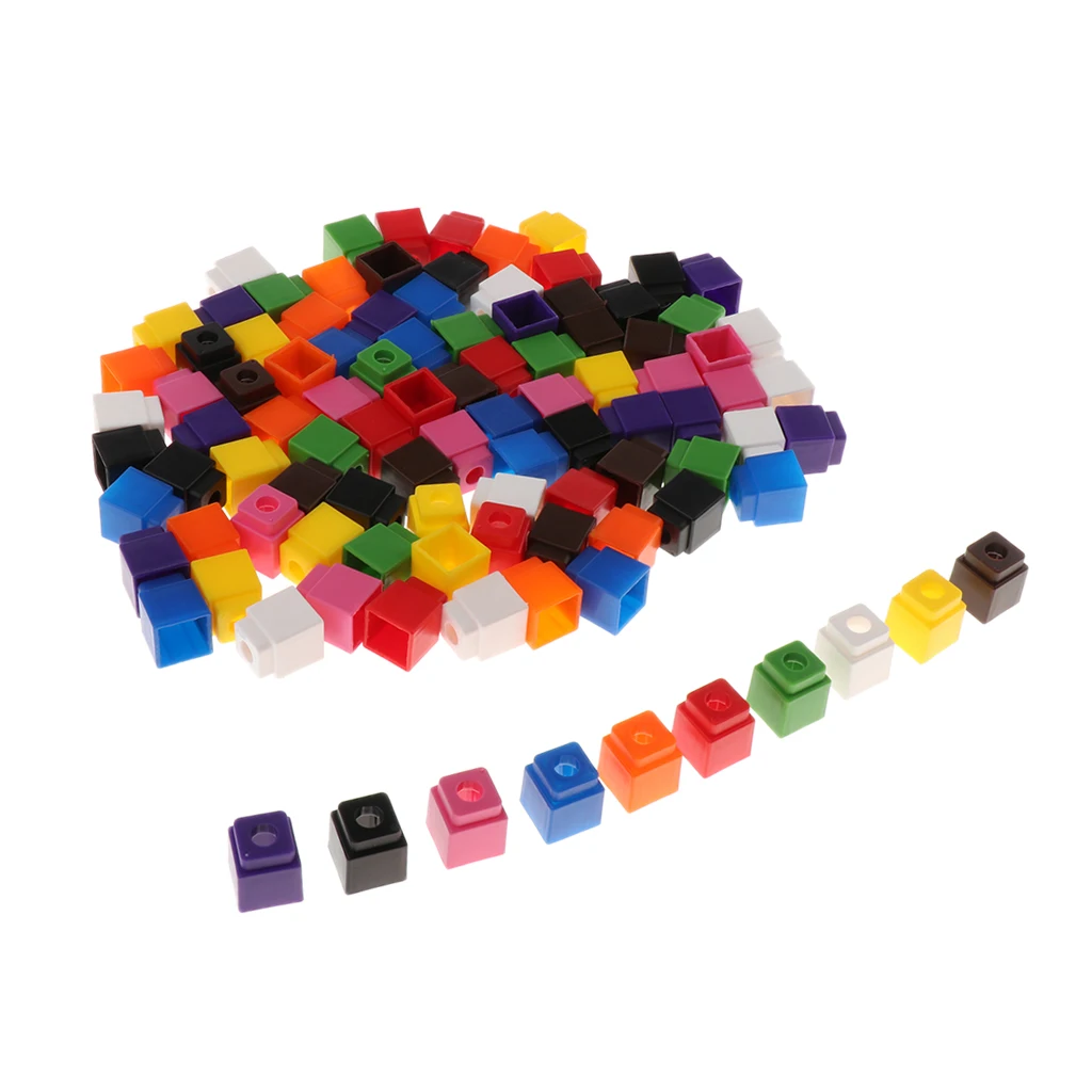 Maths Link Counting Cubes Early Education Kids 100pc 2cm x 2cm x 2cm cubes 