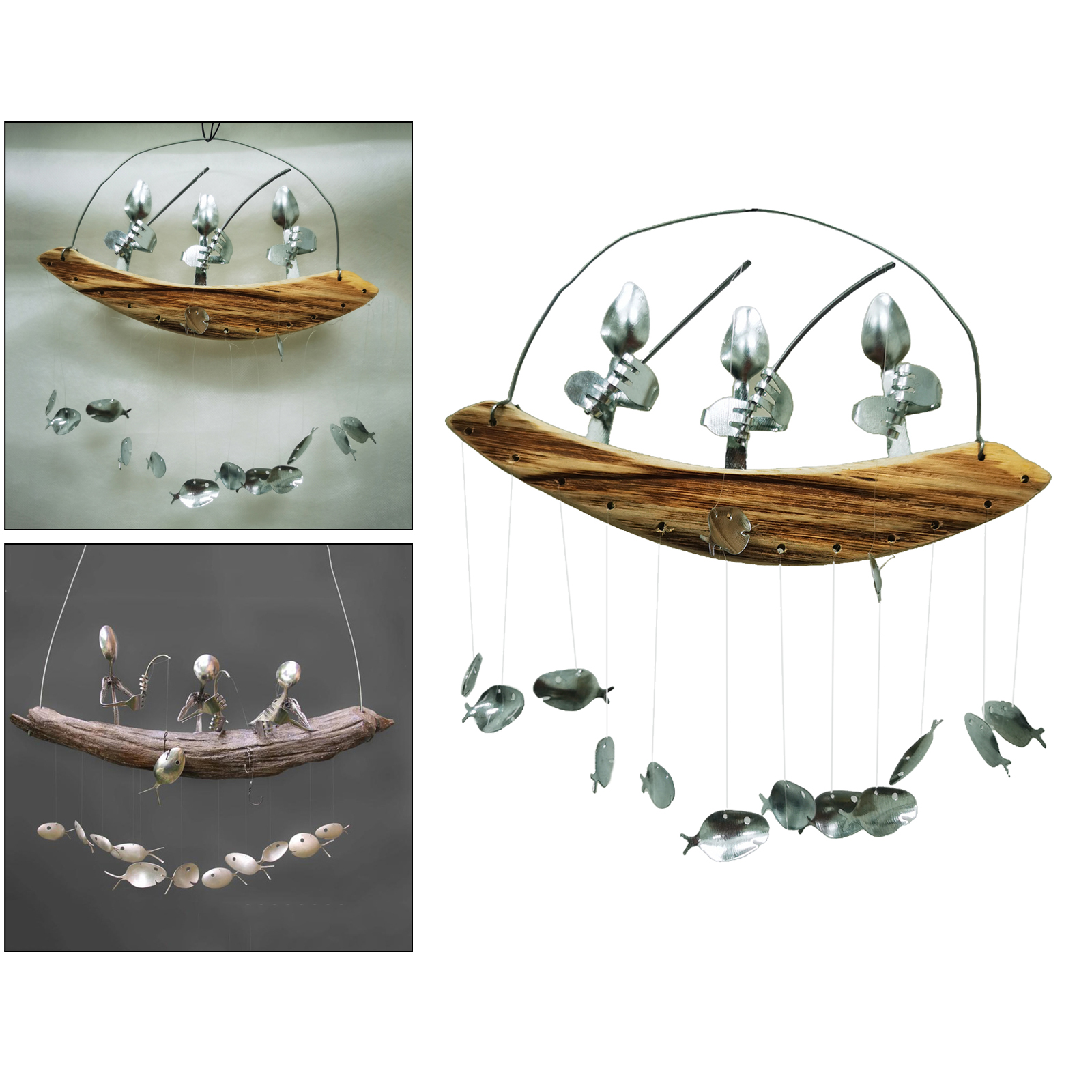 Wind Chimes Bell Relaxing Sound & Creative Shape Garden Yard Indoor Decor