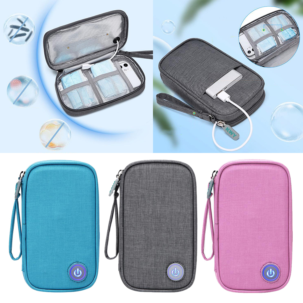 UV LED Sterilizer Disinfection Bag Nail Tools Makeup Disinfector