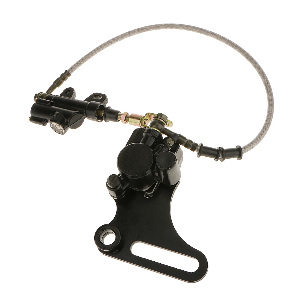 Motorcycle Rear Brake Master Cylinder Caliper Assembly for 125cc 140cc Chinese ATV Quad Scooter