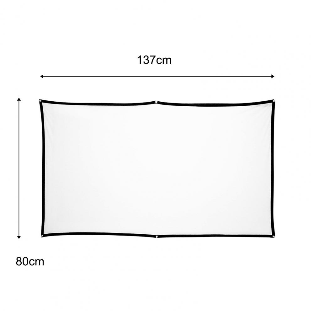 High Brightness 16:9 Fabric Cloth Projector Screen – Available in 60, 100, and 130 Inch Sizes for Epson, BenQ, Home Beamer Description Image.This Product Can Be Found With The Tag Names Computer cleaners, Computer Office, Projector screen