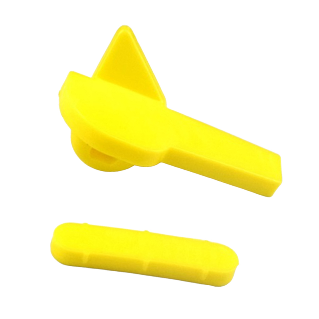 2x 57mm Yellow Wheel Protection Nylon Tire Changer Bird Head Pad Rim Protectors