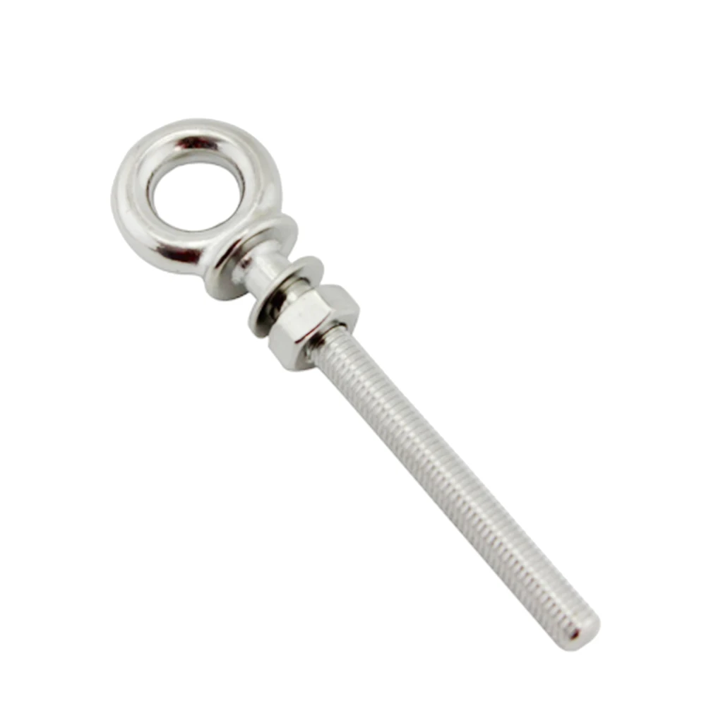 Marine Grade 316 Stainless Steel Lifting Eye Bolt M8 * 80 Ring Screw Bolt