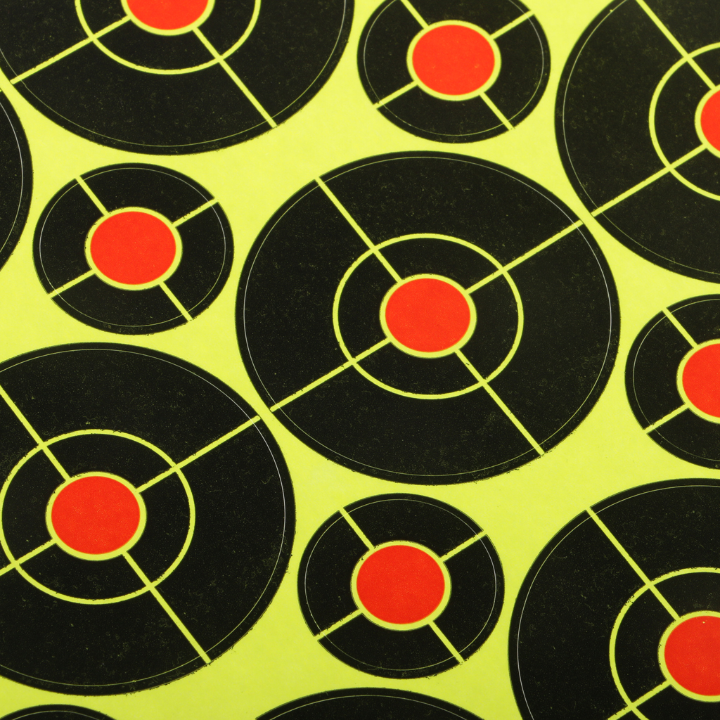 410pcs Paper Target Self-adhesive Archery Shooting Target Stickers for Hunting Archery Arrow Training Shoot Accessories