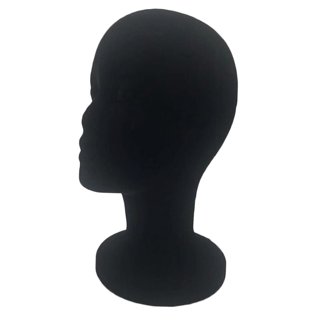 Foam Head Styrofoam Mannequin Head Model Hat Wig Holder Display Stand Rack for Salon Shop Painting Head Models