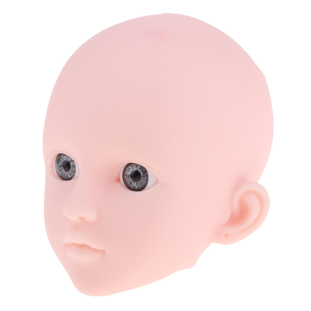 1/4 Gray Eyes Headsculpt Model for BJD Dolls Custom Accessories LUTS KID DOC