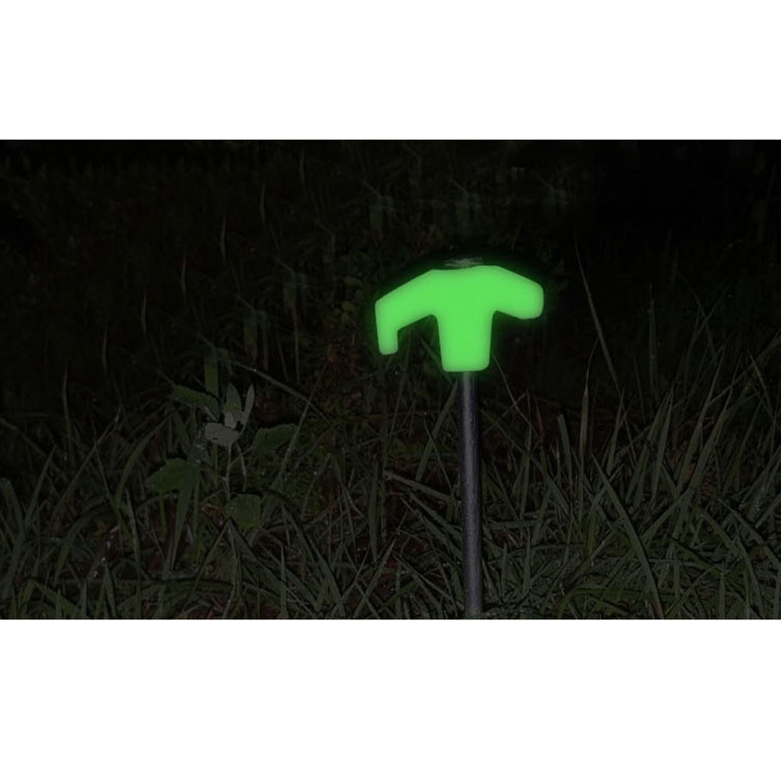 Heavy Duty Metal Glow in The Dark Pegs Earth Stake Tent Camping