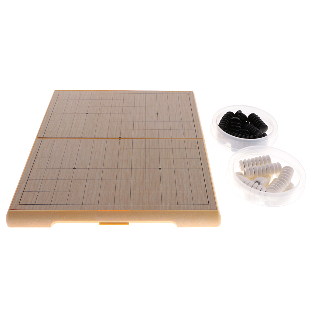 Go Board Game Weiqi Magnetic Go Stones Go Game Set for beginner High quality Portable