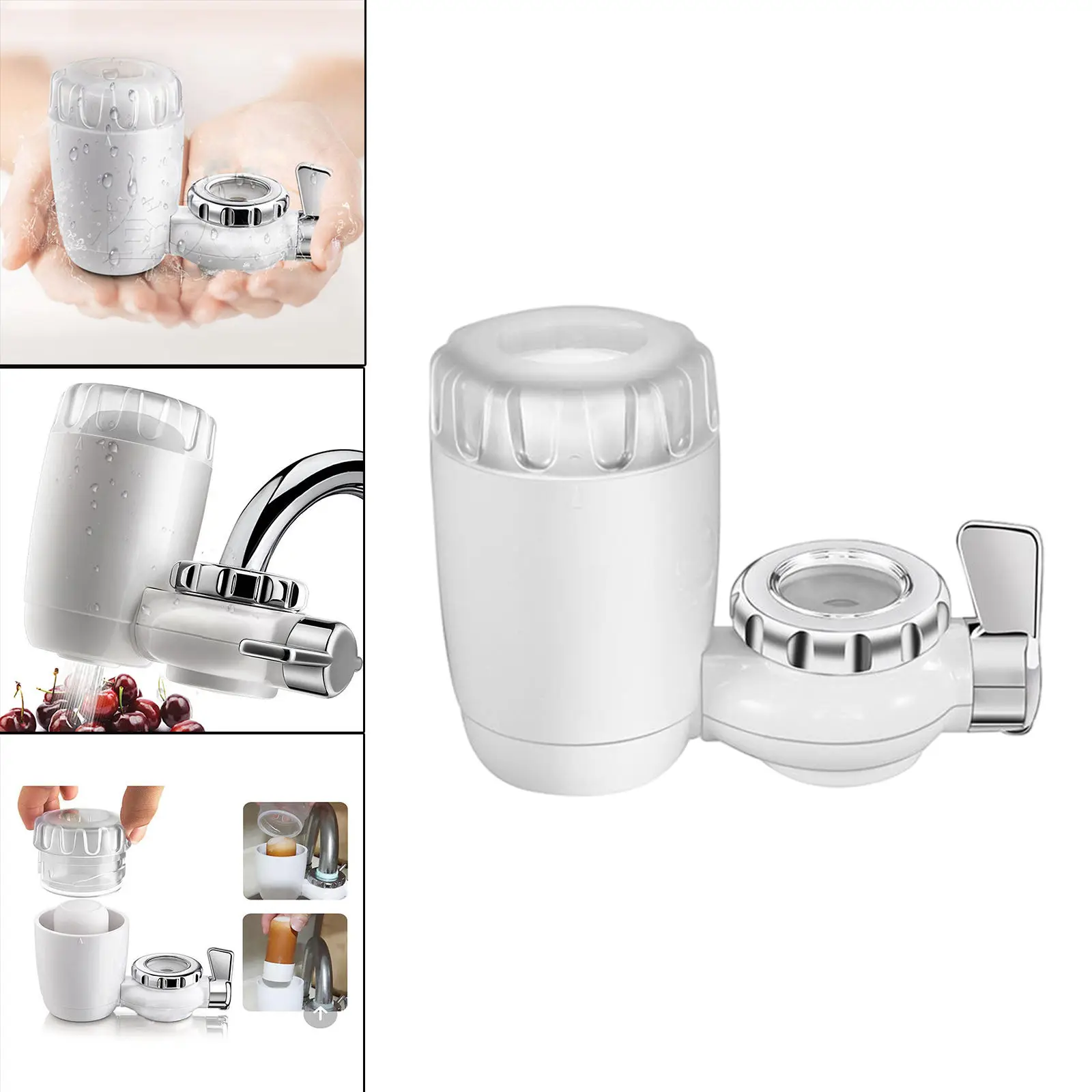 Tap Water Purifier Clean Kitchen Faucet Washable Ceramic Percolator Water Filter Filtro Replacement Filter