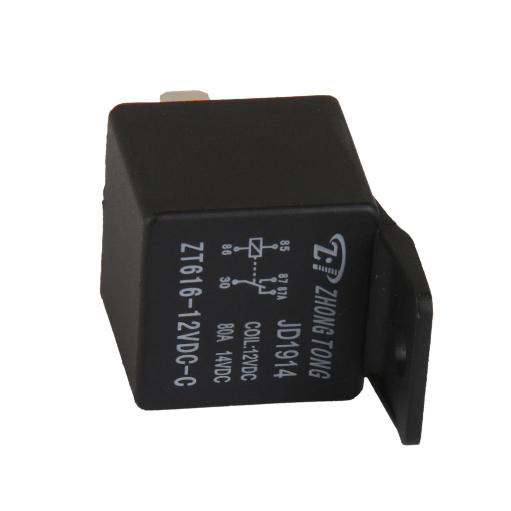 Car Truck Auto Automotive DC 12V 80A 80 AMP SPDT Relay Relays 5-Pin