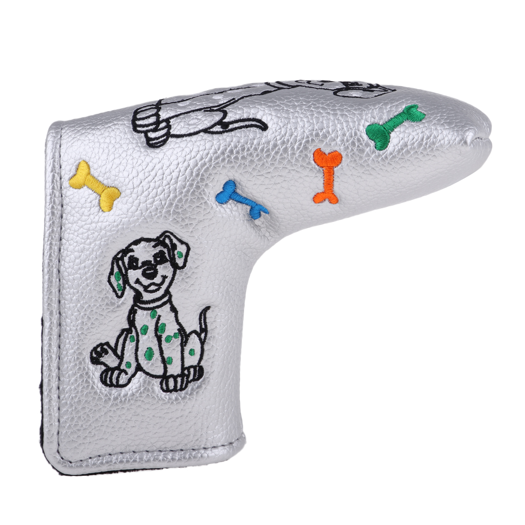 Waterproof PU Leather Golf Blade Putter Head Cover Headcover Protector Replacement Accessories