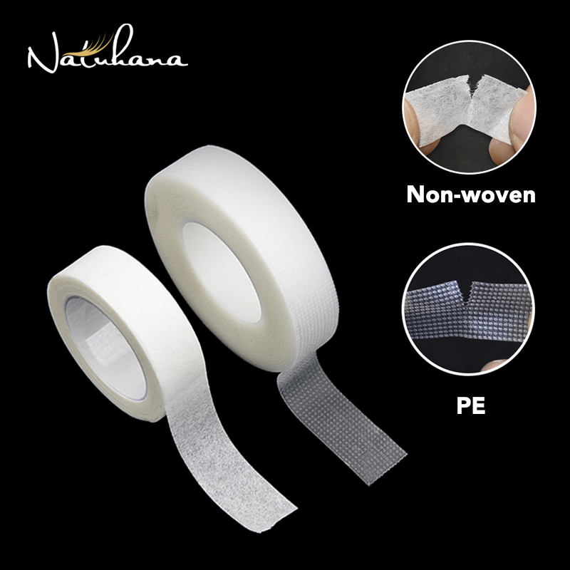 Best of NATUHANA 4pcs PE Material Breathable Eyelash Extension Eye Pads Anti-allergy Easy Tear Eye Tapes For Grafting False Lashes Tapes Reviews & Tips