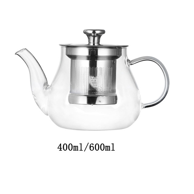 Beautiful Stove top Safe Tea kettle with loose leaf Tea Infuser